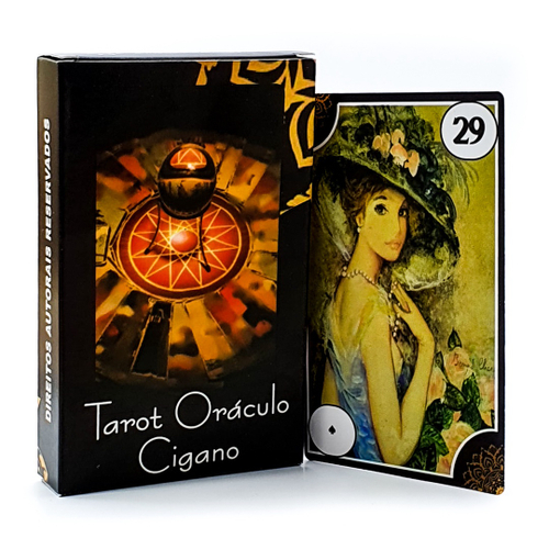 Baralho Tarot Cigana da Sorte Oráculo Deck 36 Cartas em Promoção na  Americanas