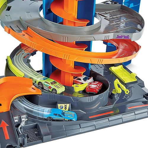 Pista Hot Wheels Mega Garagem Tubarão Gigante