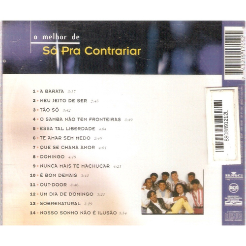 Cd só pra contrariar - mega hits melhores em Promoção na Americanas