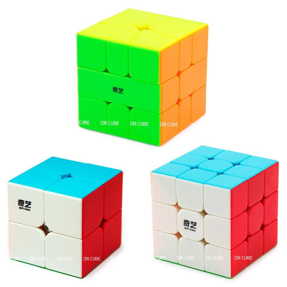 Cubo Mágico 2x2x2 Qiyi Qidi Stickerless - Cuber Brasil