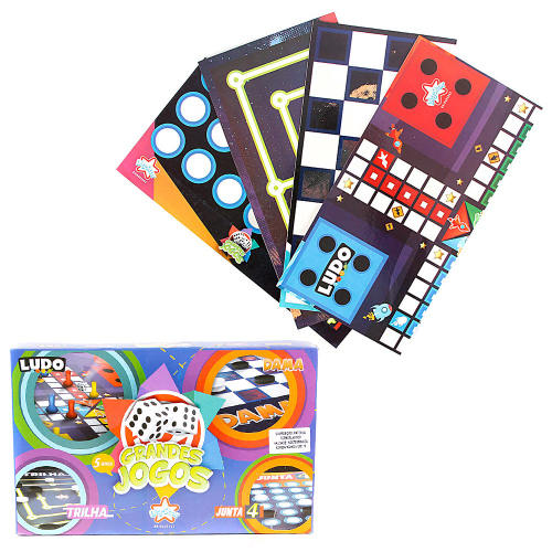 Jogo de Ludo Coluna no Shoptime