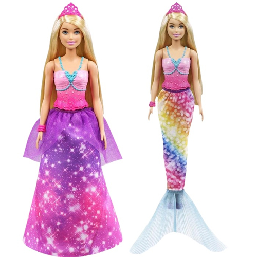 Barbie Princesa: Sereia, butterfly e mais