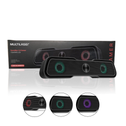 Caixa de Som Soundbar 2.0 Gamer Com 15W de Potência e LED Multilaser é ruim? Caixa de Som Soundbar 2.0 Gamer Com 15W de Potência e LED Multilaser é boa?
