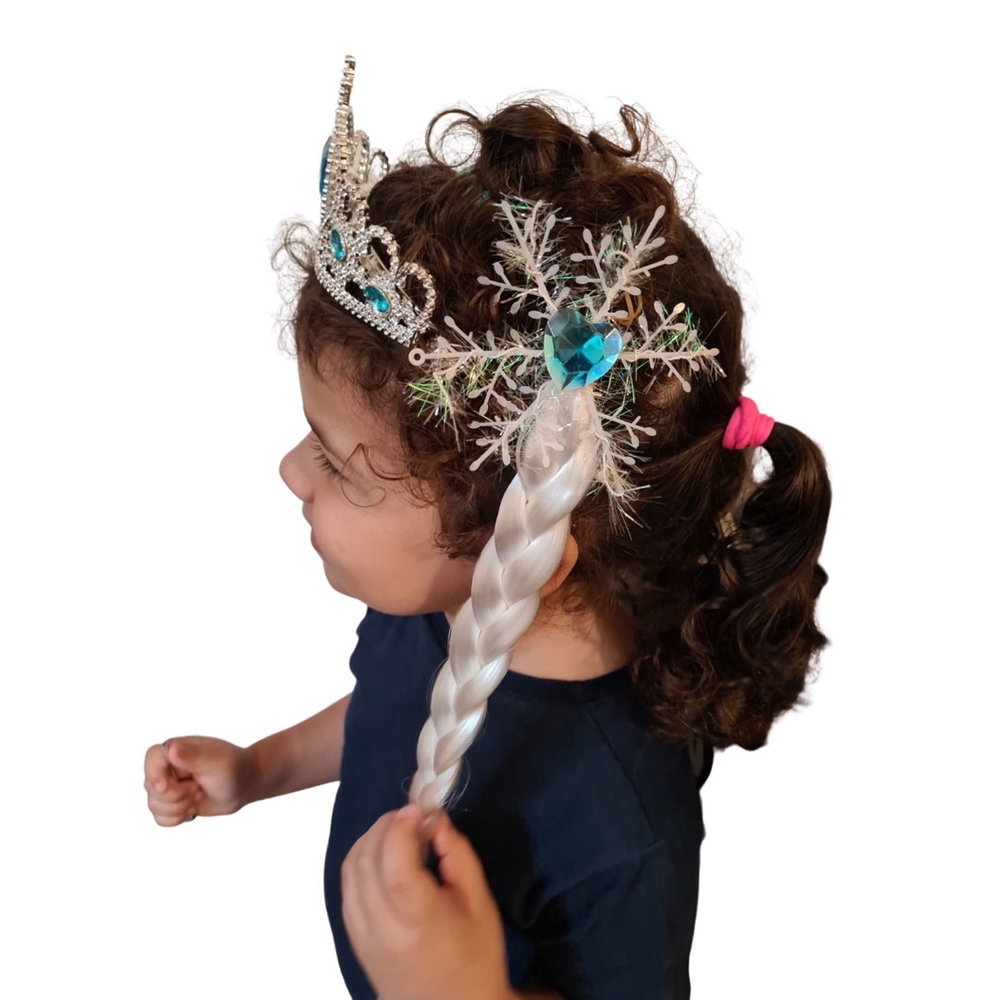 Coroa Princesa para Penteado Adulto ou Infantil