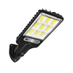 Luminária Solar Parede Refletor 108 Cob Bateria Carregar Sensor Presença com 3 Funções IP65 é boa?