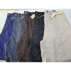 Menor preço em Bermuda Social de Sarja com Cinto Tamanho Plus Size para Senhores. (A Unidade)