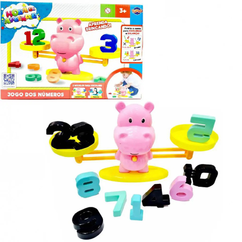 Jogo Hipopótamo Papa Bolinha Come Come Brinquedo Infantil