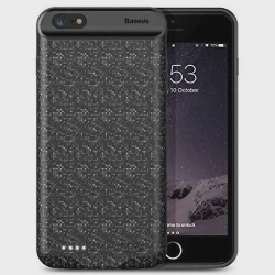 Capa Carregadora Iphone 7/8 Plus 3.650mah Baseus Slim Preto Backpack Menor preço em Capa Carregadora Iphone 7/8 Plus 3.650mah Baseus Slim Preto Backpack