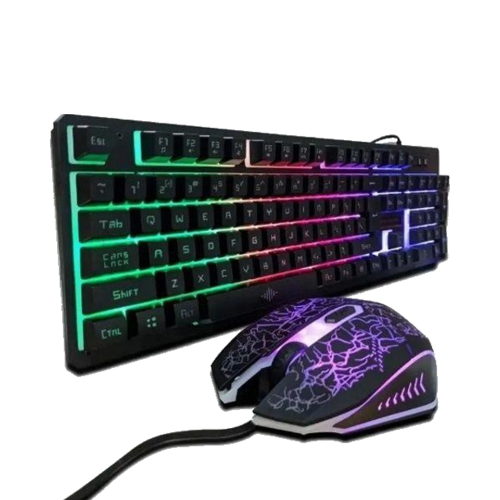 Kit Teclado Mouse Gamer Led Rgb Usb Para Jogos pc K13 em Promoção na Americanas