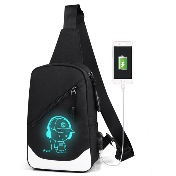 bolsa with usb charging port