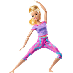 Barbie Feita para Mexer Loira Roupas Esportivas - Mattel é boa?