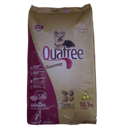 Ração Quatree Gourmet Cachorro Adulto Raças Pequenas 10,1KG é ruim? Ração Quatree Gourmet Cachorro Adulto Raças Pequenas 10,1KG é boa?