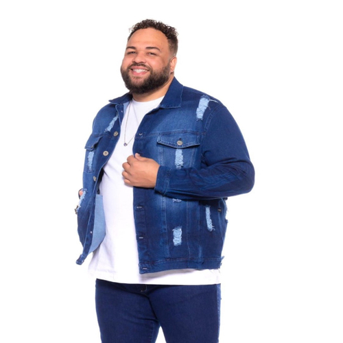 jean moletom com capuz jacket men's