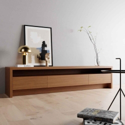 Rack Colonia 216 cm para TV até 75 polegadas Natural Província Menor preço em Rack Colonia 216 cm para TV até 75 polegadas Natural Província