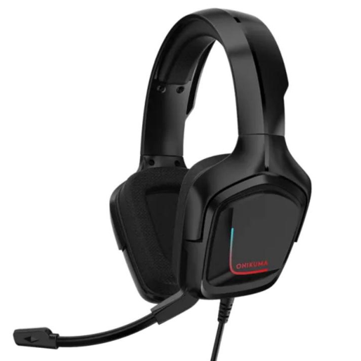 Headset Gamer Onikuma K Preto Com Luz Rgb Led Submarino