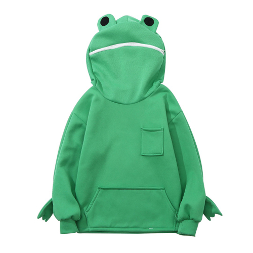 frog oversized moletom com capuz