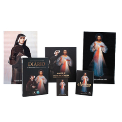 Box diário de santa faustina amor E misericórdia (capa flex) Menor preço em Box diário de santa faustina amor E misericórdia (capa flex)