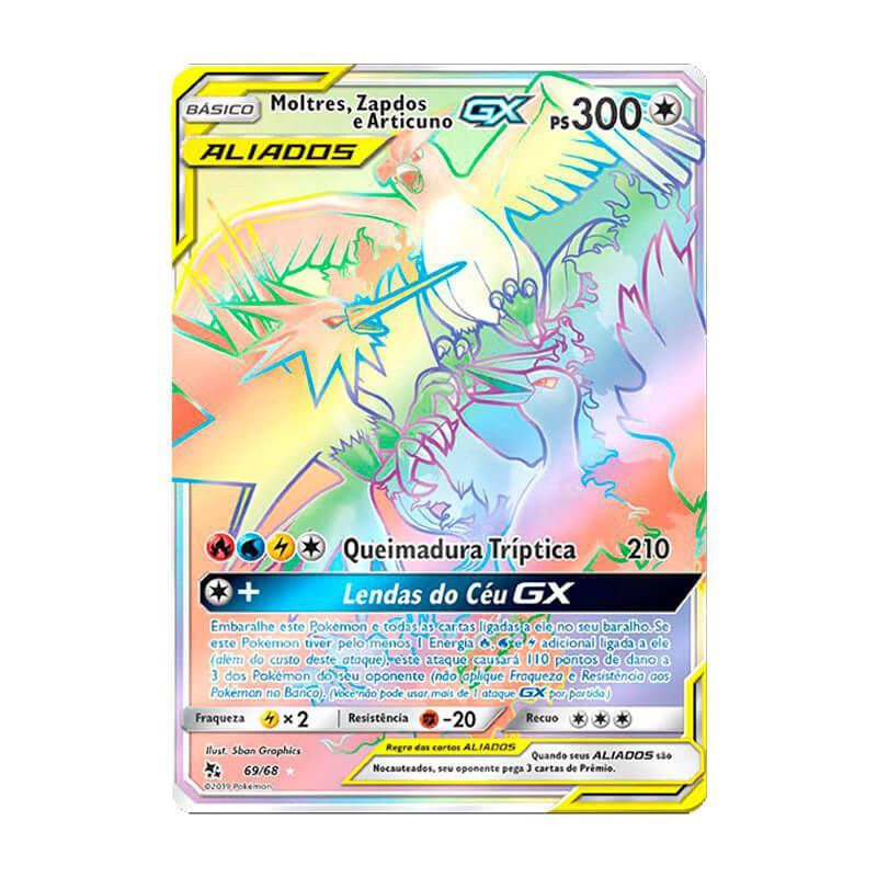 Pokémon Tcg: Articuno Gx (sv54/sv94) - Sm11.5 Destinos Ocultos em Promoção  na Americanas