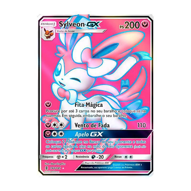 Pokémon Tcg: Sylveon Gx (140/145) - Sm2 Guardiões Ascendentes em