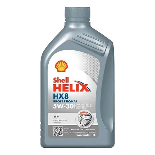 Óleo lubrificante sintético Shell helix HX8 Professional 5W30 1L