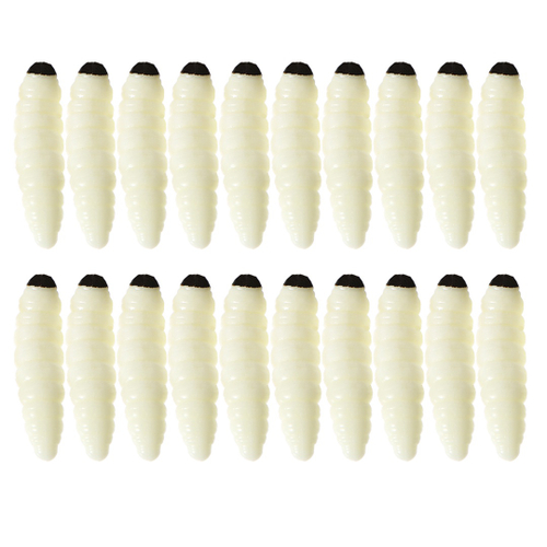 Pcs Cm G Isca De Pesca Larva Grub Macios Iscas De Pesca Iscas De Pesca Em Promo O