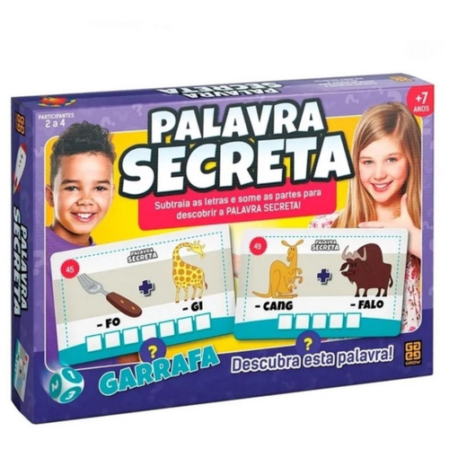 Um Jogo Divertido E Didático Para Crianças: Descubra A Palavra