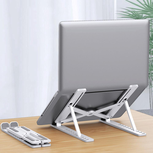 Suporte Notebook Tablet Dobrável Ergonômico Ajustável Fino - Imagem 3