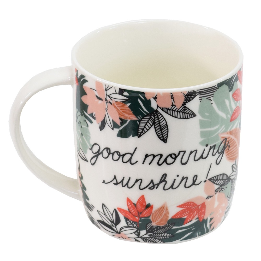 Caneca free life good morning 340 ml - Dynasty - Canecas - Magazine Luiza