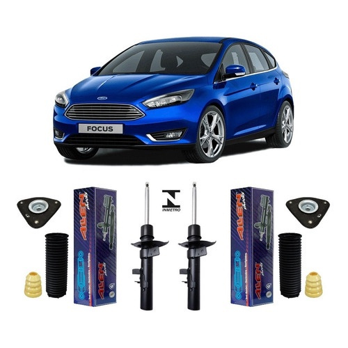 2 Amortecedor c/ Kit Dianteiro New Focus 2016 2017 2018 2019 - Imagem 3