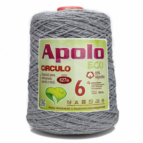 Barbante Apolo Eco Nº6 600G 627M Cor 8676 Círculo