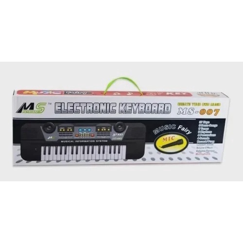 Teclado Musical Infantil Iniciantes Com 61 Teclas Microfone