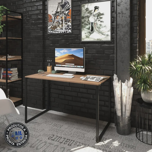 Suporte Mesa Jantar Mesa Industrial p/ cozinha 120cm - Imagem 2