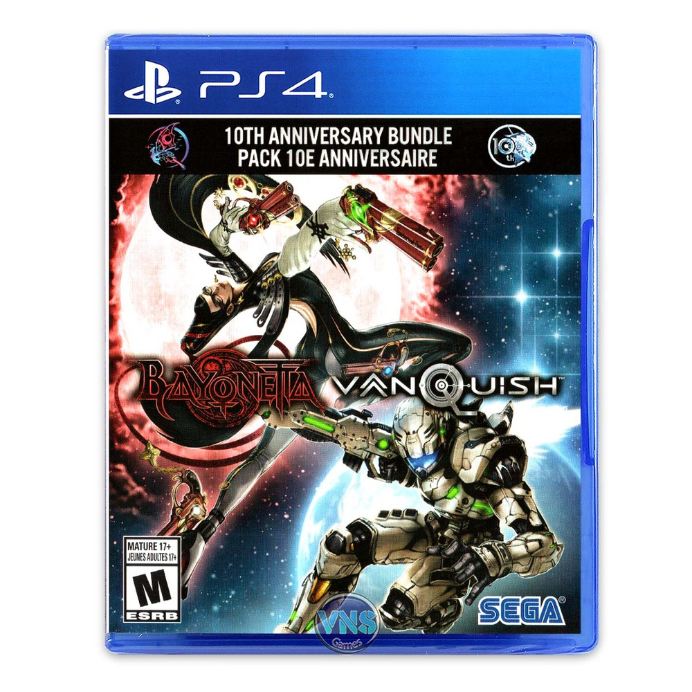  Bayonetta + Vanquish 10th Anniversary Bundle PS4 : Video Games