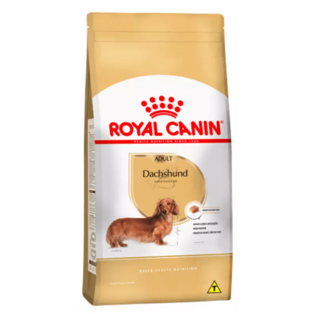 Ração Royal Canin Dachshund Cães Adultos - 7,5kg Em Promoção 