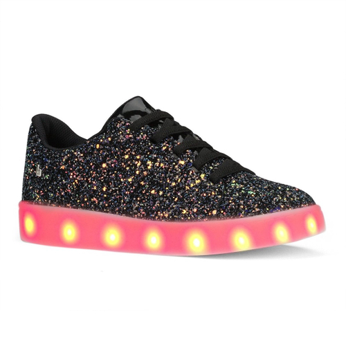 T nis De LED Infantil Bibi Clique se Colors Glitter 1005004 em