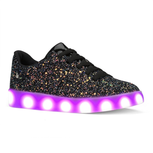 T nis De LED Infantil Bibi Clique se Colors Glitter 1005004 em