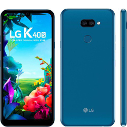 Smartphone LG K40S - Azul - 32GB - ram 3GB - Octa Core - 4G - 13MP - Tela 6.1 - Android 9 Menor preço em Smartphone LG K40S - Azul - 32GB - ram 3GB - Octa Core - 4G - 13MP - Tela 6.1 - Android 9