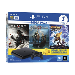 Americanas - PS4 500Gb Slim + Jogo Uncharted 4 por R$ 1799,00