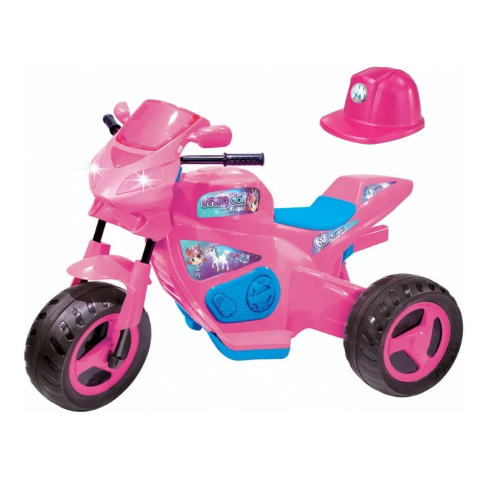 Moto Elétrica Infantil Mt Speed Amarela 6v Magic Toys