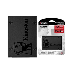 Menor preço em Ssd 240GB Kingston Série A400 2,5 Sata iii pSA400S37/240G para desktop/notebooks