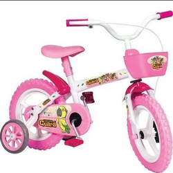 Bicicleta Aro 12 Feminina Turminha Guara com Rodinha Rosa é boa?