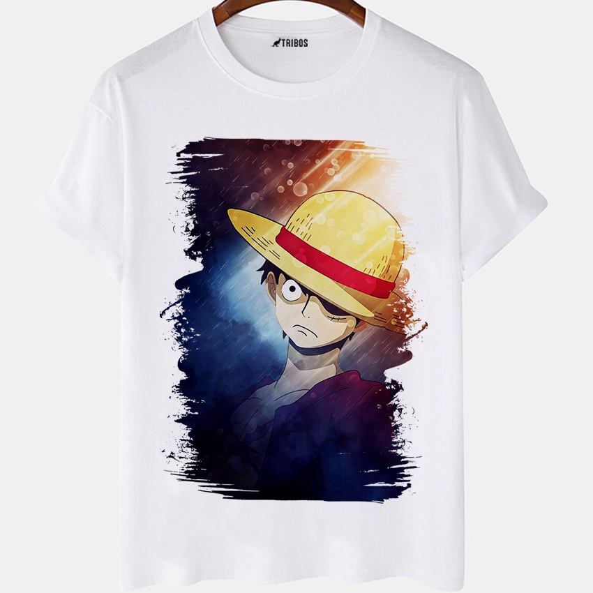 Blusa Luffy O Rei Dos Piratas Anime One Piece 340 em Promoção na Americanas