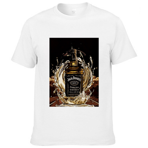 camiseta masculina jack daniels