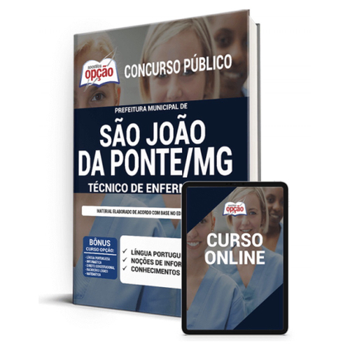Apostila Pref São João da Ponte mg 2021 Téc de Enfermagem