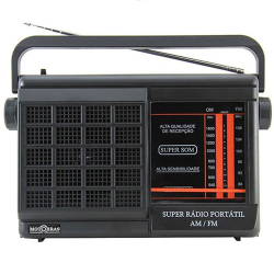 Rádio Portátil Motobrás 2FXS am fm RMPFT21AC/22AC Menor preço em Rádio Portátil Motobrás 2FXS am fm RMPFT21AC/22AC