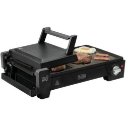 Grill Elétrico 3 em 1 com Abertura 180° Black Decker - 220V Menor preço em Grill Elétrico 3 em 1 com Abertura 180° Black Decker - 220V