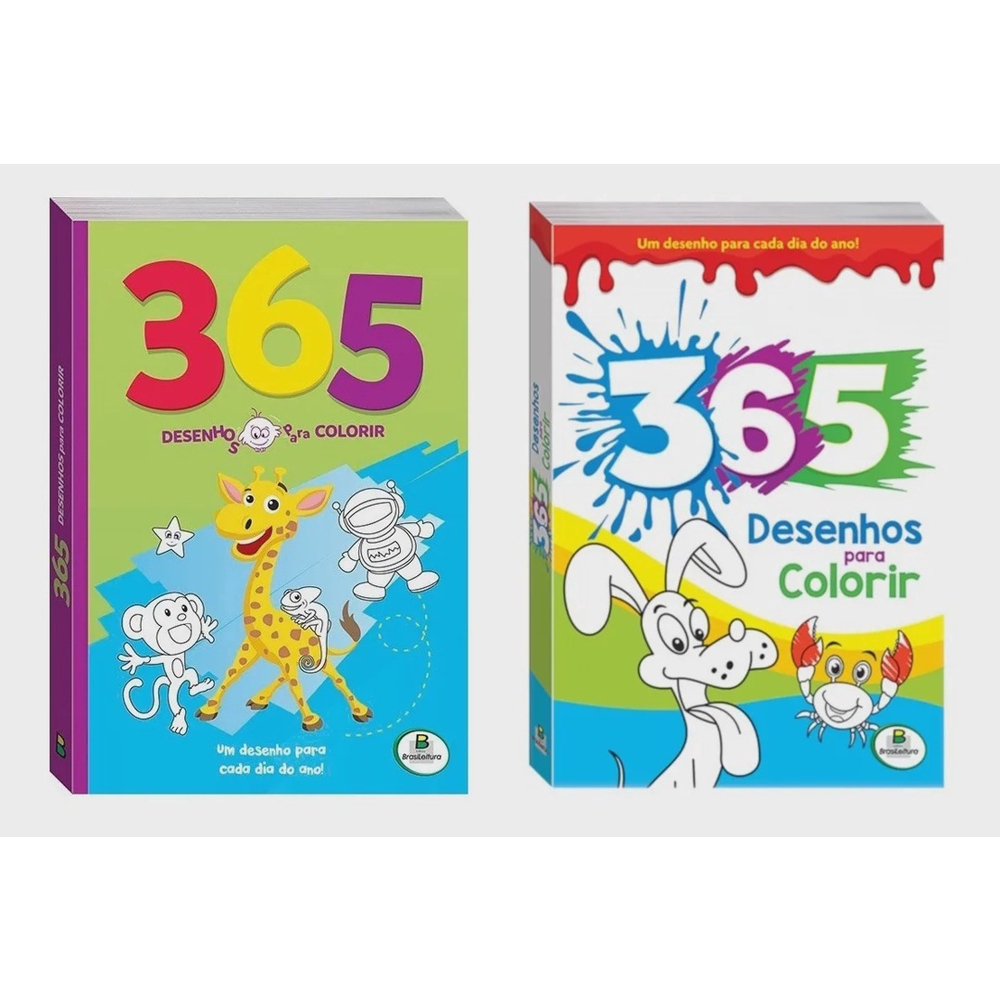 365 Desenhos para colorir (Verde) em Promoção na Americanas