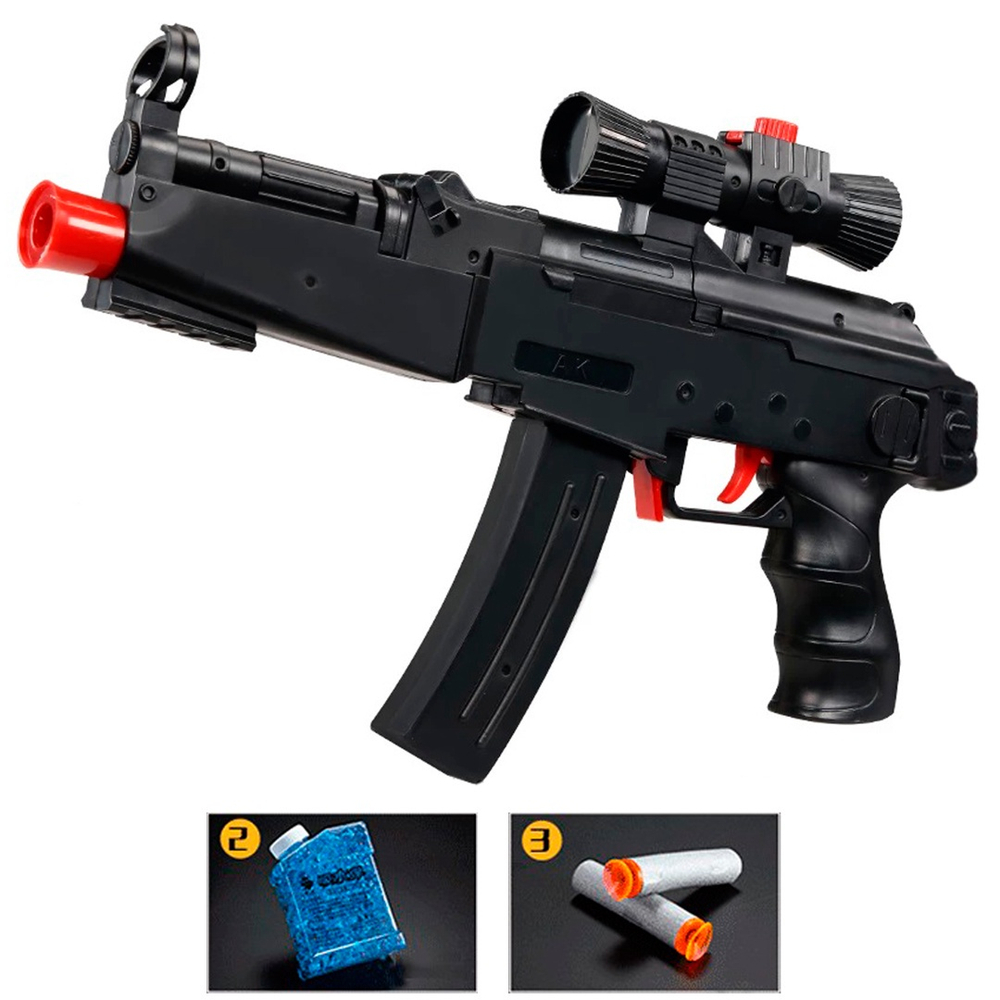 Metralhadora – Rifle – M762 Lança Nerf e Bolinha gel – Maior Loja de  Brinquedos da Região