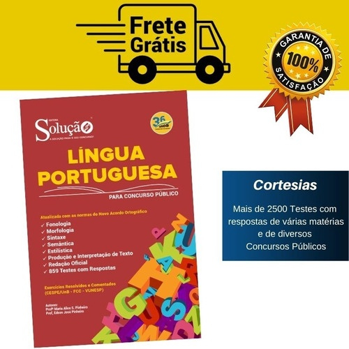 LÍNGUA PORTUGUESA - Apostilas Opção