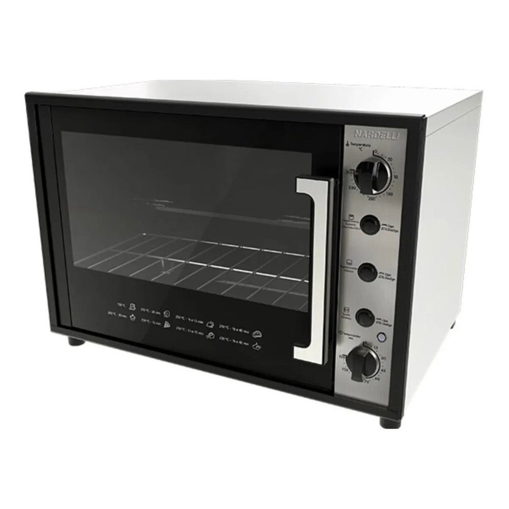 Forno De Bancada Elétrico Smart 60l Nardelli Preto - 220v | Submarino